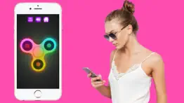 fidget spinner wheel toy - neon glow in the dark iphone images 3