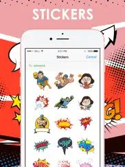 cartoon comic stickers imessage by chatstick ipad images 1