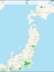 radiation map tracker displays worldwide radiation iPad Captures Décran 3