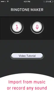 ringtone maker pro - make ring tones from music iphone images 1