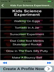 kids fun science experiments - try new things ipad images 1