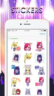 pony girls emoticons stickers for imessage iphone images 1