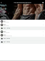 gymapp pro workout log iPad Captures Décran 1