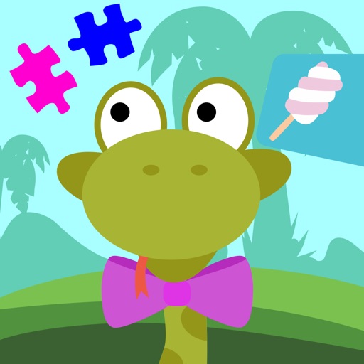 Fun Jungle Animals - Puzzles and Stickers for Kids app reviews download
