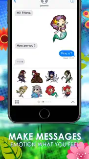 anime girls emoji chibi stickers for imessage iphone images 2