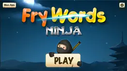 fry words ninja - reading game iphone images 1