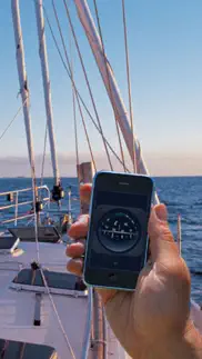 3d sailing compass iPhone Captures Décran 2