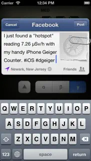 digital compteur geiger - prank radiation detector iPhone Captures Décran 4