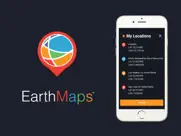 earth maps: gps, directions, places, lat & lon ipad images 4