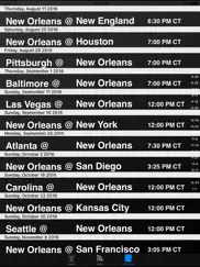 new orleans football - radio, scores & schedule ipad images 4