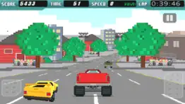 blocky racing - race block cars on city roads iphone images 3