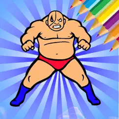 wrestling star revolution champions coloring book logo, reviews