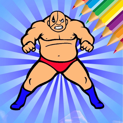 Wrestling Star Revolution Champions Coloring Book app reviews download