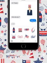 4th of july stickers for imessage by chatstick ipad images 2