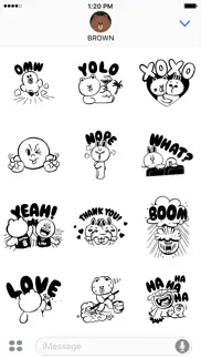 line friends dynamic stickers iphone images 2