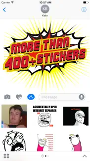 meme faces - stickers for imessage iphone resimleri 1