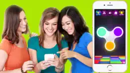 fidget spinner wheel simulator - neon glow toy iphone images 3