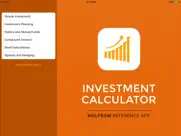 wolfram investment calculator reference app ipad images 1