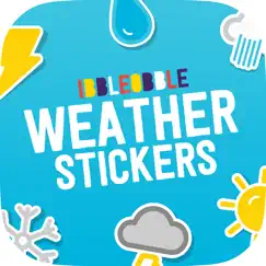 ibbleobble weather stickers for imessage logo, reviews