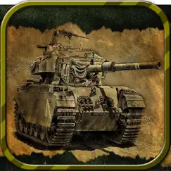 military warzone of tank cannon shooting simulator logo, reviews