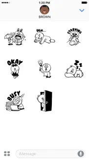 line friends dynamic stickers iphone images 3