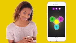 fidget spinner wheel toy - neon glow in the dark iphone images 2