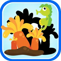 ocean animal vocabulary learning puzzle game logo, reviews