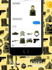 army soldiers stickers for imessage ipad images 2