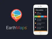 earth maps: gps, directions, places, lat & lon ipad images 3
