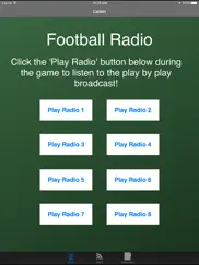 green bay football - radio, scores & schedule ipad images 2