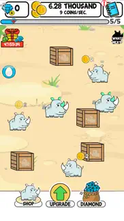 rhino evolution - clicker game iphone images 1