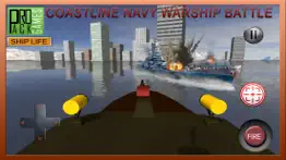 coastline navy warship fleet - battle simulator 3d iphone images 1