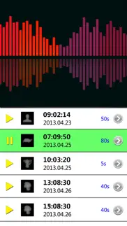 voice changer, sound recorder and player iphone images 3