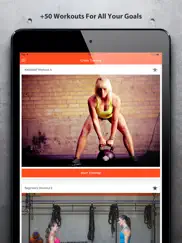 cross training - fit workouts iPad Captures Décran 2