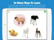 preschool games - farm animals by photo touch ipad images 3