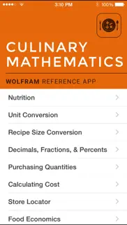 wolfram culinary mathematics reference app айфон картинки 1