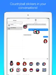 countryball stickers for imessage ipad images 1