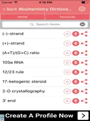 biochemistry dictionary - definitions and terms ipad images 1