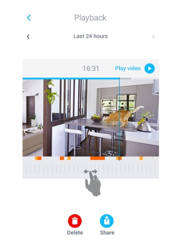 withings home security camera iPad Captures Décran 4