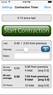 labor and contraction timer iphone images 2