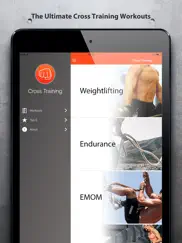 cross training - fit workouts iPad Captures Décran 1
