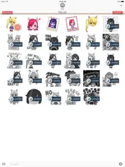 pony girls emoticons stickers for imessage ipad images 3