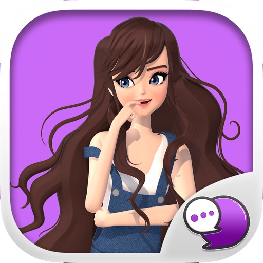 CrazyRuby Sexy girl 2 Eng Stickers for iMessage app reviews download