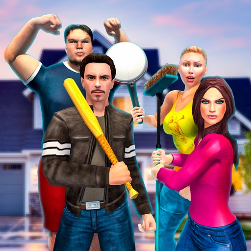Crazy Neighbors Fight 3D app reviews download
