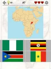 afrika ülkeleri - bayraklar ve haritalar: coğrafya ipad resimleri 1