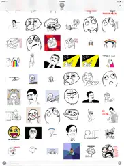 meme faces - stickers for imessage ipad resimleri 2