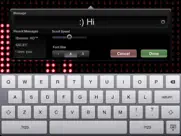 ibanner hd for ipad - led scrolling marquee iPad Captures Décran 3