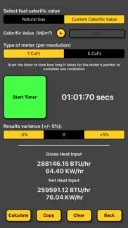 gas rate heat input calculator iphone images 4