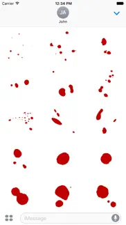 bloody stickers iPhone Captures Décran 4