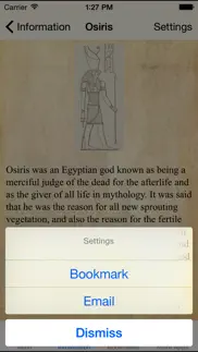 egyptian gods pocket reference iphone resimleri 4